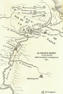 Historical Maps Of America Drucke: Map of the Discovery of the West