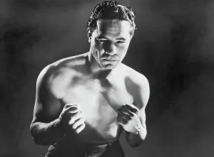 German Boxer Drucke: Max Baer Posing