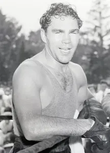 Vintage Boxer Training Drucke: Max Schmeiling After Training