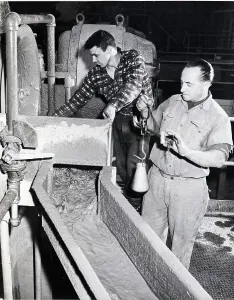 Mining Industry Workers Drucke: Men In Uranium Mine