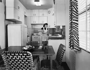 Women In The Kitchen Drucke: Modern Kitchen