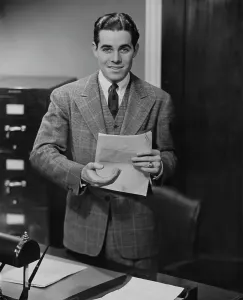 Office Worker Portrait Drucke: Paperwork