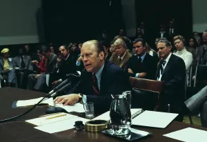 Präsident der Vereinigten Staaten Gerald Ford