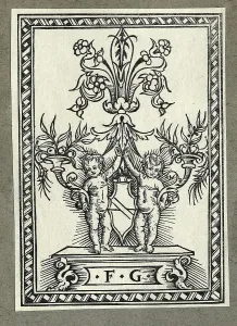 Rare Historical Prints For Sale Drucke: Printer's Mark