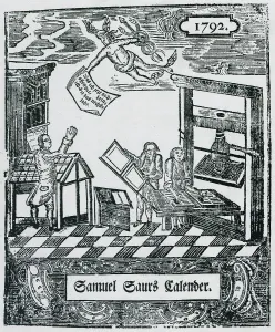 Historical Printing Equipment Drucke: Printers Operating Press