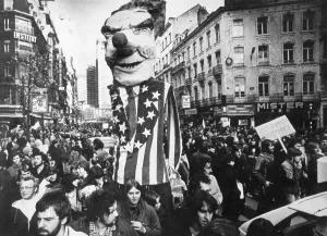 Nuclear Disarmament Rally Drucke: Protesting in Belgium