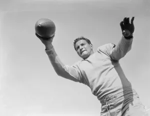 American Sports Icons Drucke: Quarterback Sid Luckman