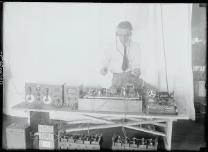 Vintage Aviation Technology Drucke: Radio Operator