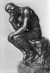 Auguste Rodin Sculpture Drucke: The Thinker