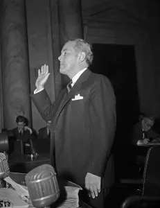 Washington Dc Politicians Drucke: Thomas Corcoran Testifying