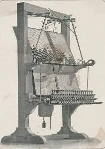 Boston Massachusetts History Drucke: Typesetting Machine