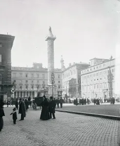 CB2 Home Decor Ideas Drucke: View of Column of Marcus Aurelius