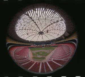 Fisheye Lens Photography Drucke: View From Under the Dome