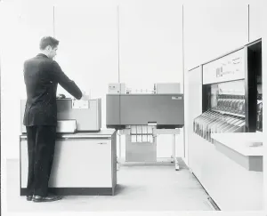 Vintage Computer Technology Drucke: View of IBM Computers