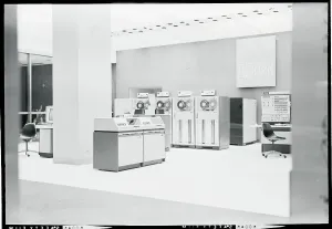 Vintage Computer Technology Drucke: View of IBM Computers