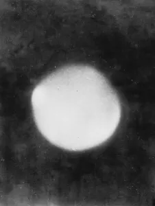 Space Exploration Images Drucke: View of Mars from Distant