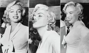 Marilyn Monroe Portrait Gallery Drucke: Three Views of Marilyn Monroe
