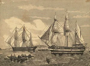 Graben der HMS Erebus und des HMSTerror