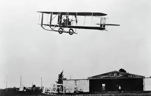 Transportation History Images Drucke: Wright Brothers Model E Plane