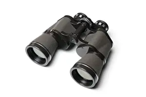 Black Binoculars Drucke: Binoculars