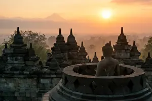 Central Java Province Drucke: Borobudur