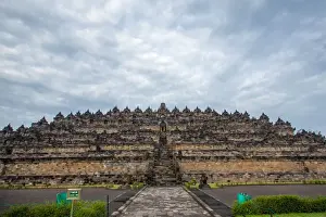 Yogyakarta Travel Destinations Drucke: Borobudur
