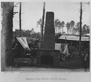 Civil War Camp Life Drucke: Brandy Station