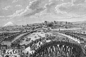 Vintage Bridge Images Drucke: Bridge Of Nippon