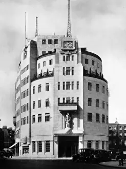 Langham Place Architecture Drucke: Broadcasting House