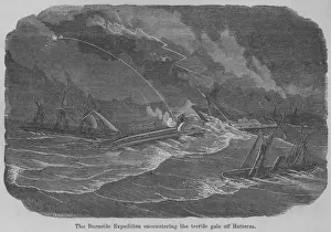 Historic Naval Battles Drucke: Burnside Expedition