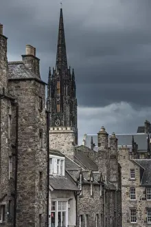 Scottish Culture Photography Drucke: Candlemaker Row, Edinburgh
