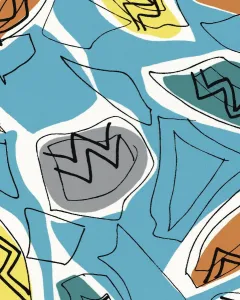 Colorful Abstract Illustration Drucke: Abstract Pattern