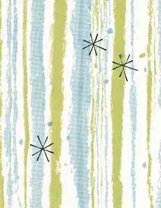 Vibrant Color Illustrations Drucke: Abstract Pattern