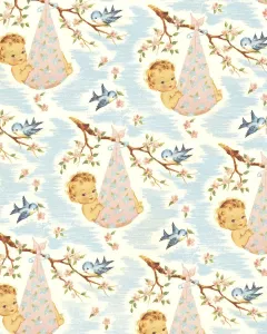 Babybündelpattern in Pastellfarben