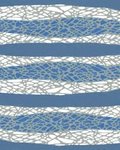 Blauer Streifenmuster
