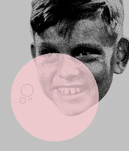 Child Facial Expressions Drucke: Boy With Bubble