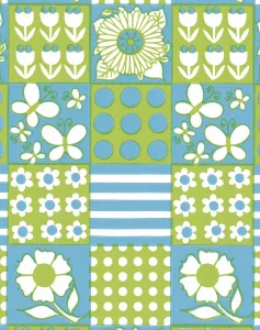 Floral Pattern Illustration Drucke: Floral Pattern