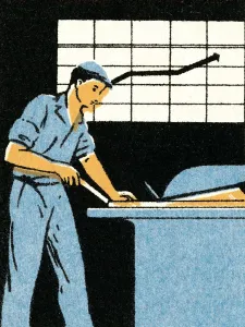 Arbeitergruppe