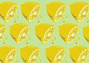 Healthy Eating Patterns Drucke: Lemon Halves Pattern