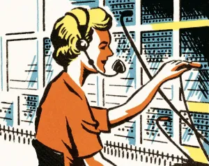 Adult Art Illustrations Drucke: Operator