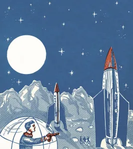 Space Art Illustrations Drucke: Outer Space