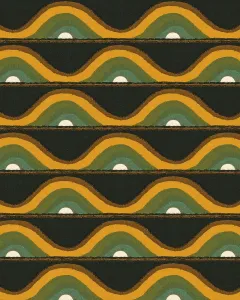 Retro Style Illustrations Drucke: Pattern