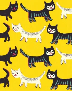 Muster der Katzen