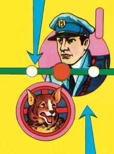Polizist mit Hund