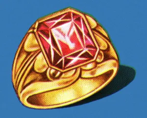 Single Object Fine Art Drucke: Ruby Ring
