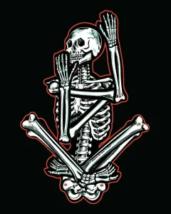 Single Object Fine Art Drucke: Skeleton