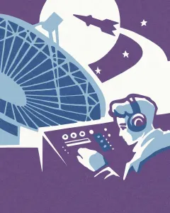 Astronomy Art Drucke: Space Technology