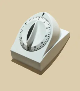 Retro Revival Decor Drucke: Timer
