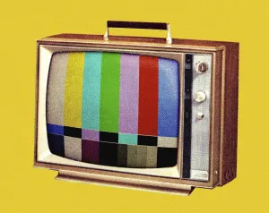 Geometric Pattern Illustration Drucke: TV Test Pattern