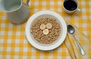 Breakfast Photography Drucke: Cereal & Coffee
